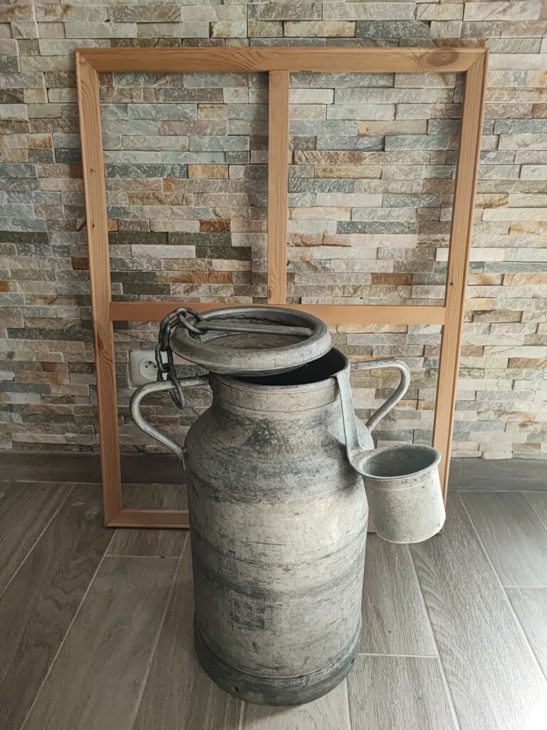 broc à lait vintage