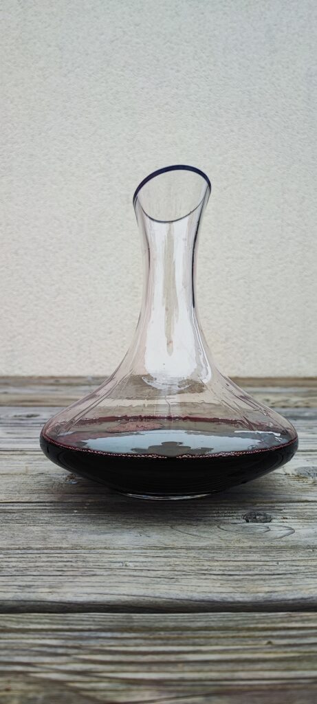 Carafe à décanter